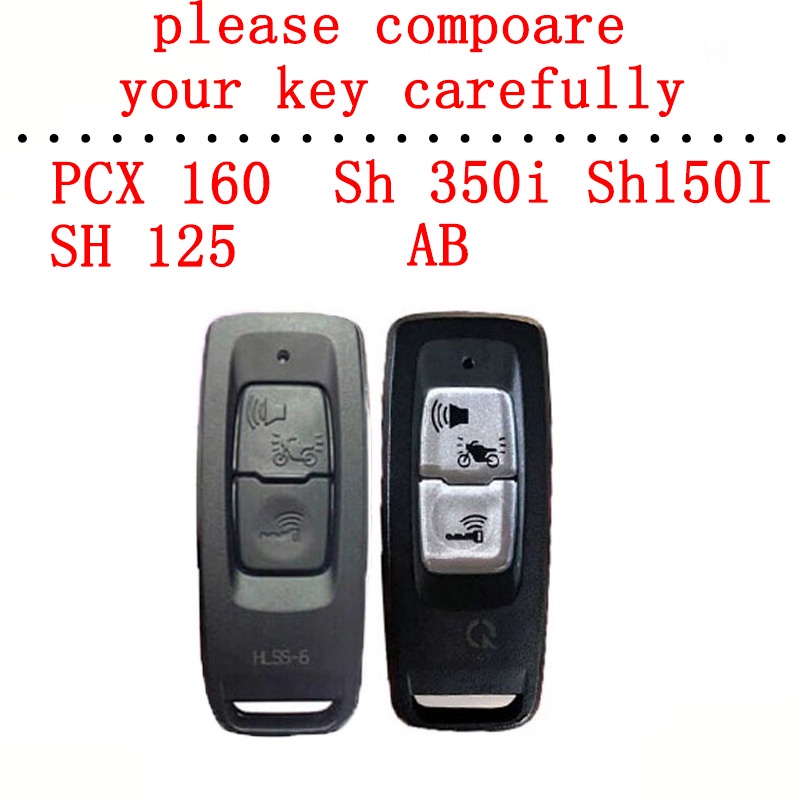 Vỏ Bọc Chìa Khóa Bằng Hợp Kim Kẽm Và Silicon Cho Xe Mô Tô Honda Sh125 SH 350i SH 150i 2021 SH 2022PCX 160 AB 2023