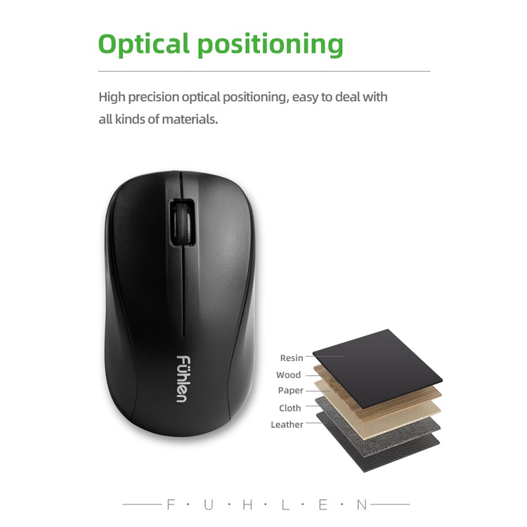 Chuột không dây silent fuhen M75