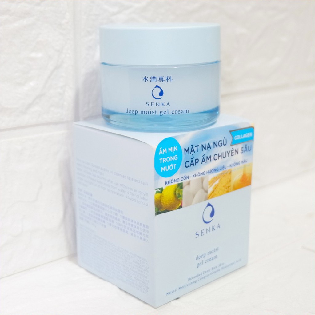 Dưỡng Ẩm Sâu Senka Deep Moist Gel Cream 50g