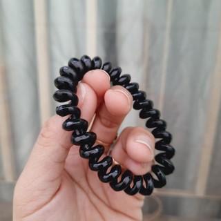 Combo 5 dây Lò xo cột tóc màu đen (cở to)