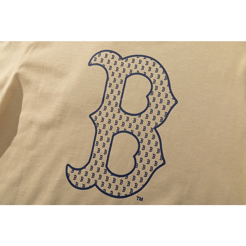 Mlb Áo Thun cotton Ngắn Tay In Họa Tiết Thời Trang Cho Nam Và Nữ