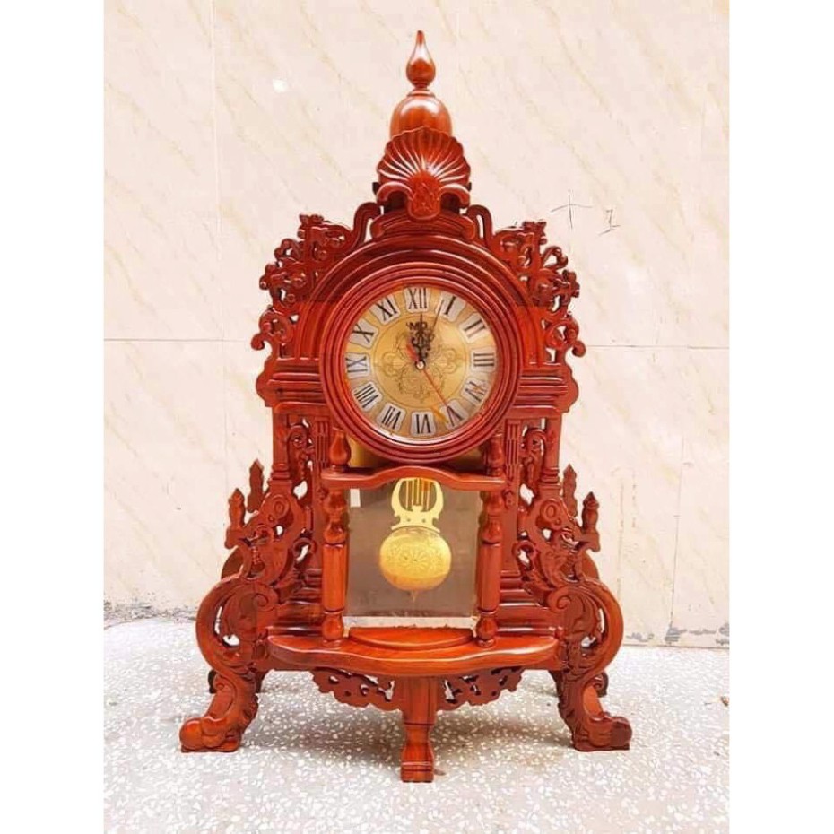 đồng hồ gỗ hương đá - RẺ VÔ ĐỊCH