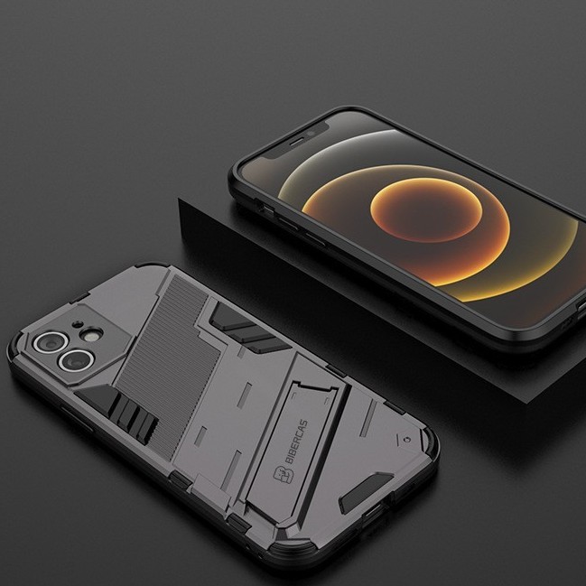 Ốp lưng chống sốc Iphone 12 Promax/11Promax/XsMax/XR/8Plus Ironman Ver5 chống xem video kèm bảo vệ cam cao cấp | BigBuy360 - bigbuy360.vn