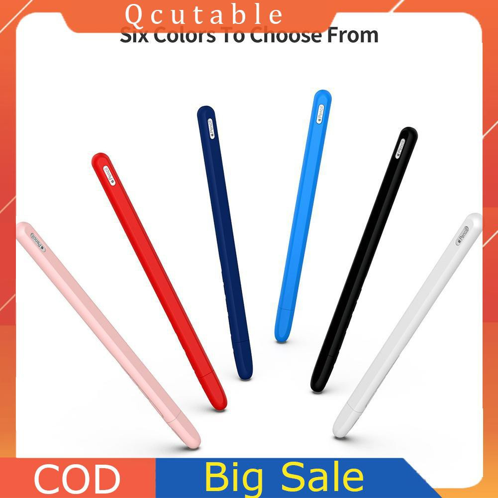 Touch Stylus Pen Protective Cap Tip Cover Silicone Case for Apple Pencil 2