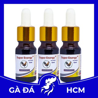 Super energy - th.uốc nuôi tăng thể lực, chố.ng stress, đặc biệt cho gà lỏn lẻn, cự yếu - lọ 10ml