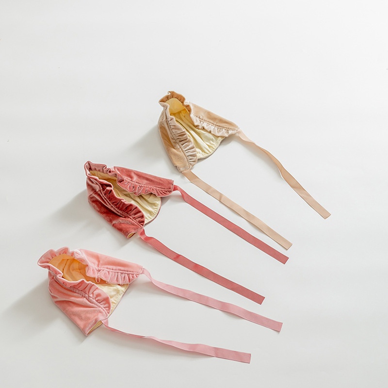 Mũ Bonnet Chống Nắng Mùa Đông Cổ Điển Cho Bé Gái Sơ Sinh 3-24 Tháng Tuổi