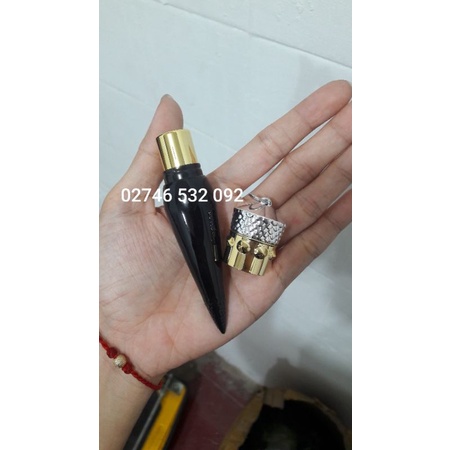 Vỏ Đựng Son Handmade Siêu Sang - Mẫu Vỏ số 74 - Vỏ Đen Dài Siêu Sang - Làm cho sản phẩm nổi bật