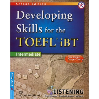 Sách - Developing Skills for the TOEFL iBT Listening - 2nd edition (kèm CD)