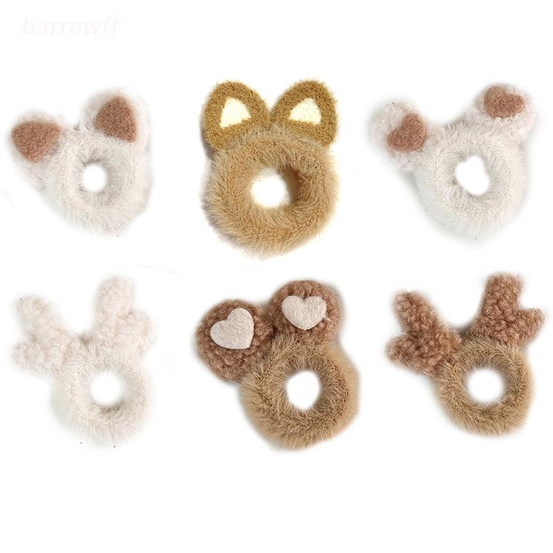 Dây Cột Tóc Có Chi Tiết Tai Gấu Giá Đỡ