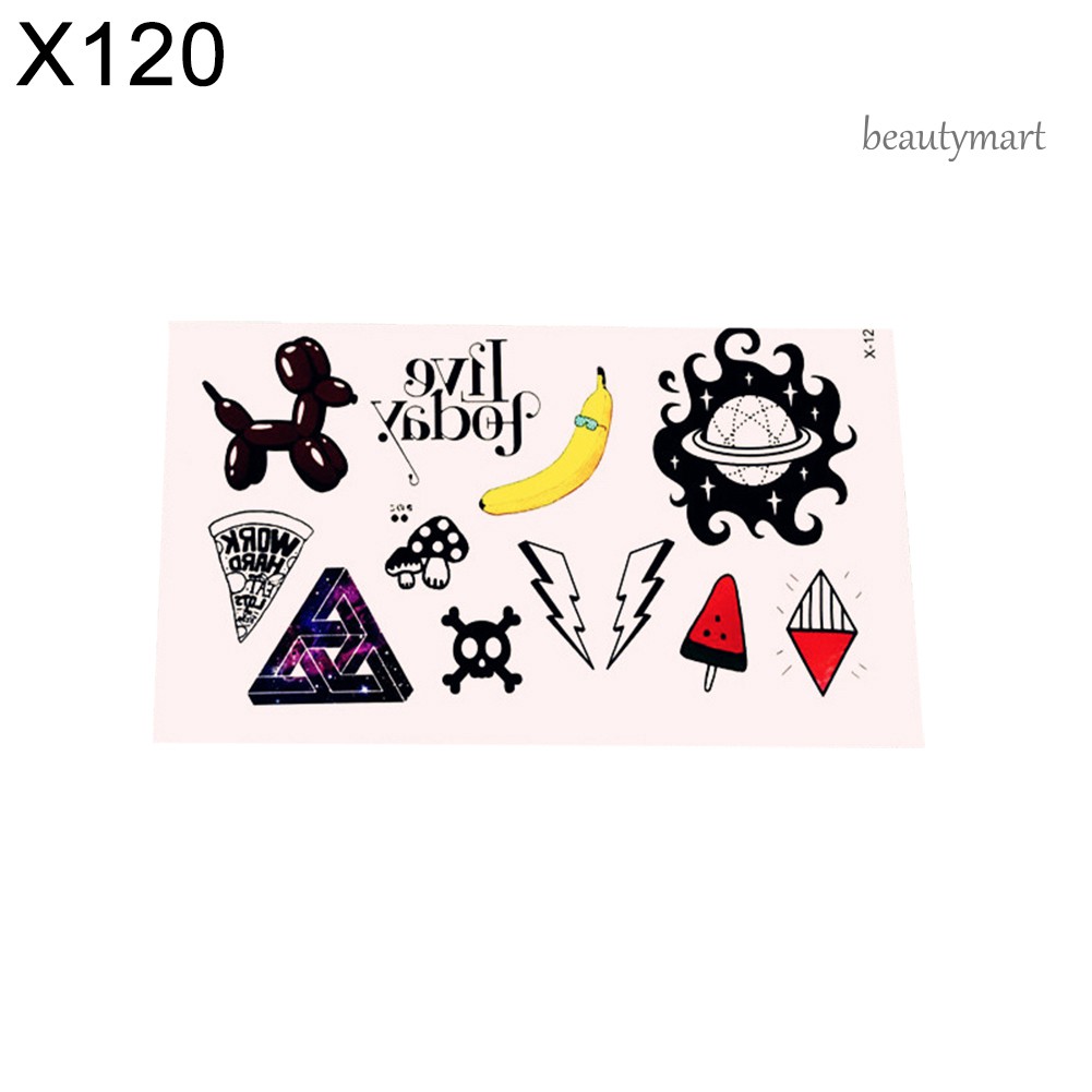 [Hàng mới về] Hình Xăm Dán Tạm Thời Hình Dream Catcher 3D Chống Thấm Nước