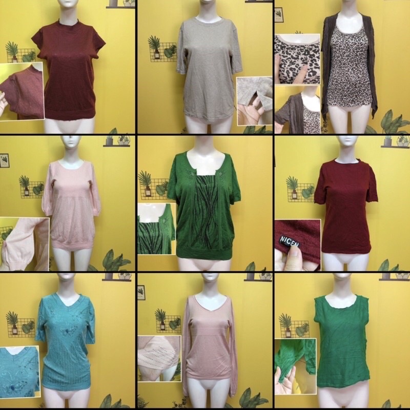 UP MẪU MỚI Áo len mongtoghi size L - XL đồng giá 15k