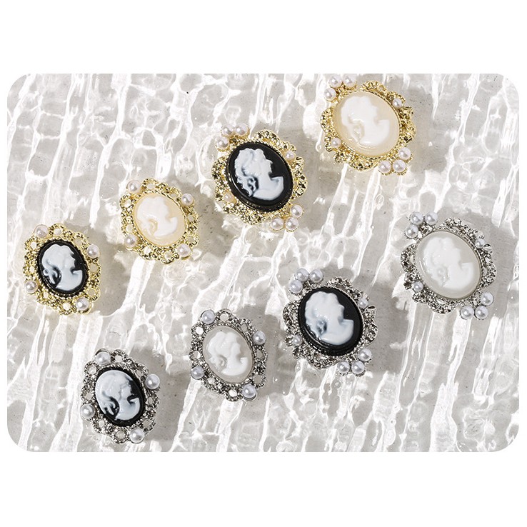 Mẫu Charm Nơ Thiên Thần Trang Tri Móng Nail Mã 20 - 27