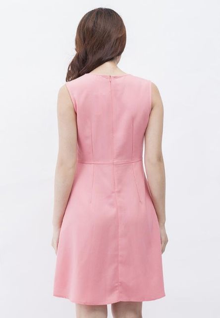 [Mã BMBAU50 giảm 50K đơn 150K] ZERASY - Đầm ngực phối nút bọc Zerasy | BigBuy360 - bigbuy360.vn