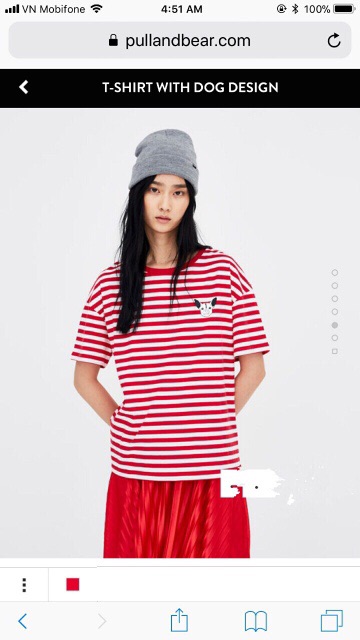 Áo thun Pull&Bear Vnxk