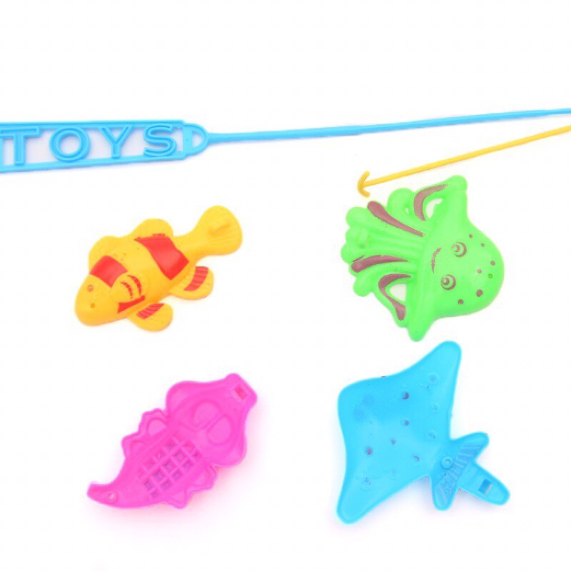 Đồ chơi câu cá nam châm 6 chi tiết cho bé