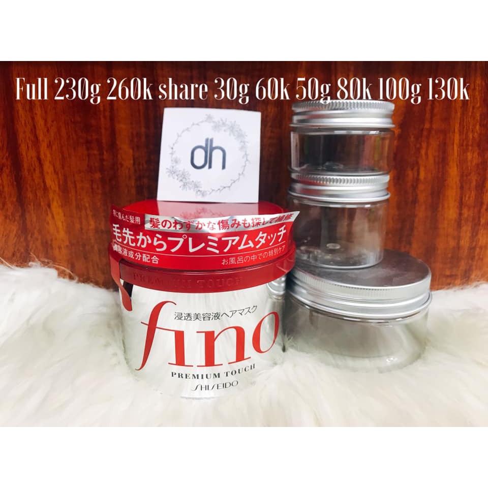 Kem Ủ Tóc Fino Shiseido Nhật Bản 230g