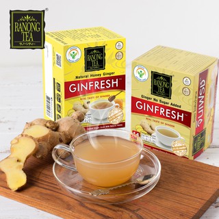 Bột Ranong Tea Trà Gừng Không Đường