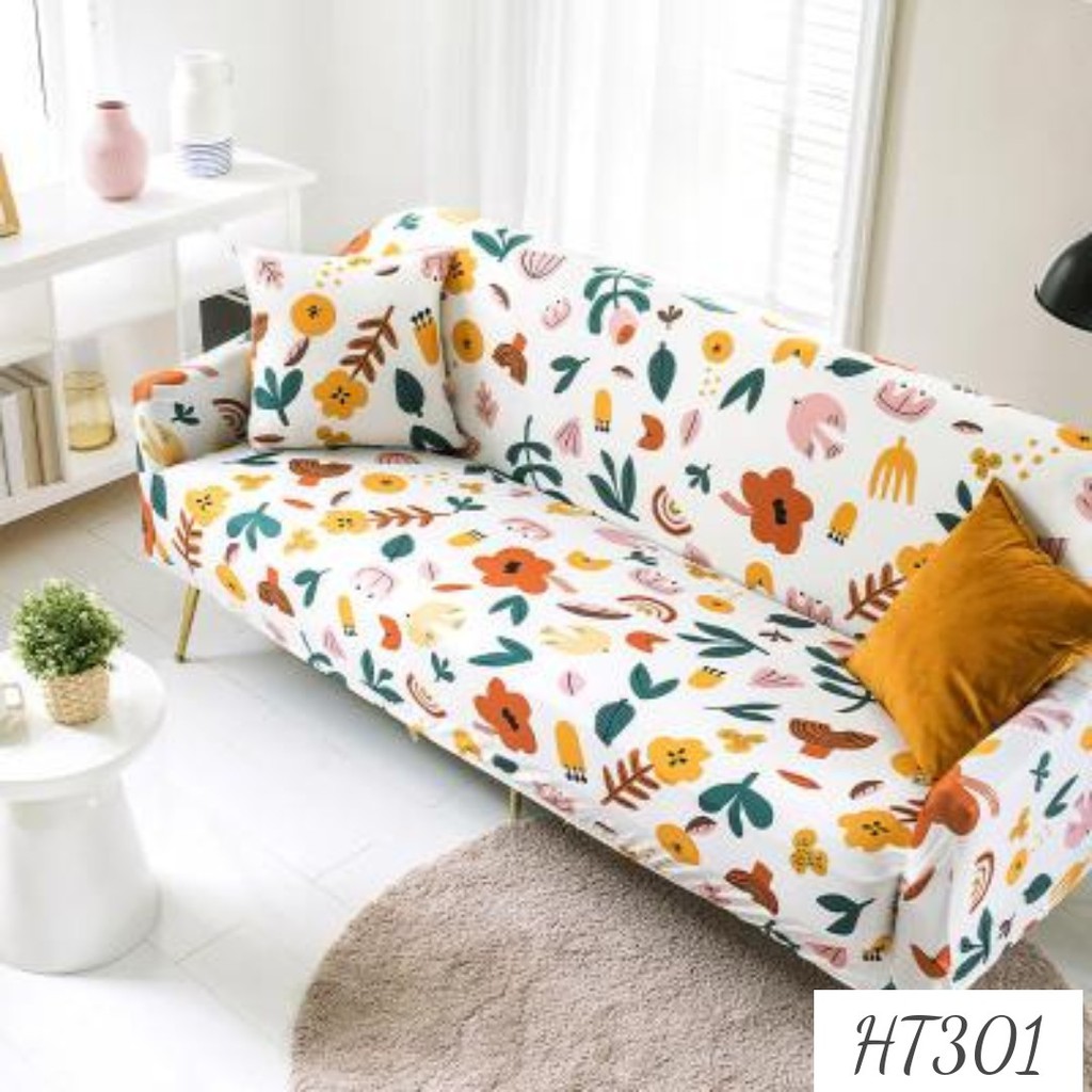 Bọc sofa - Tặng kèm 1 vỏ gối - Hàng có sẵn giao luôn