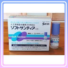 Nước mắt nhân tạo Soft Santear, chống khô, mỏi mắt nhật bản