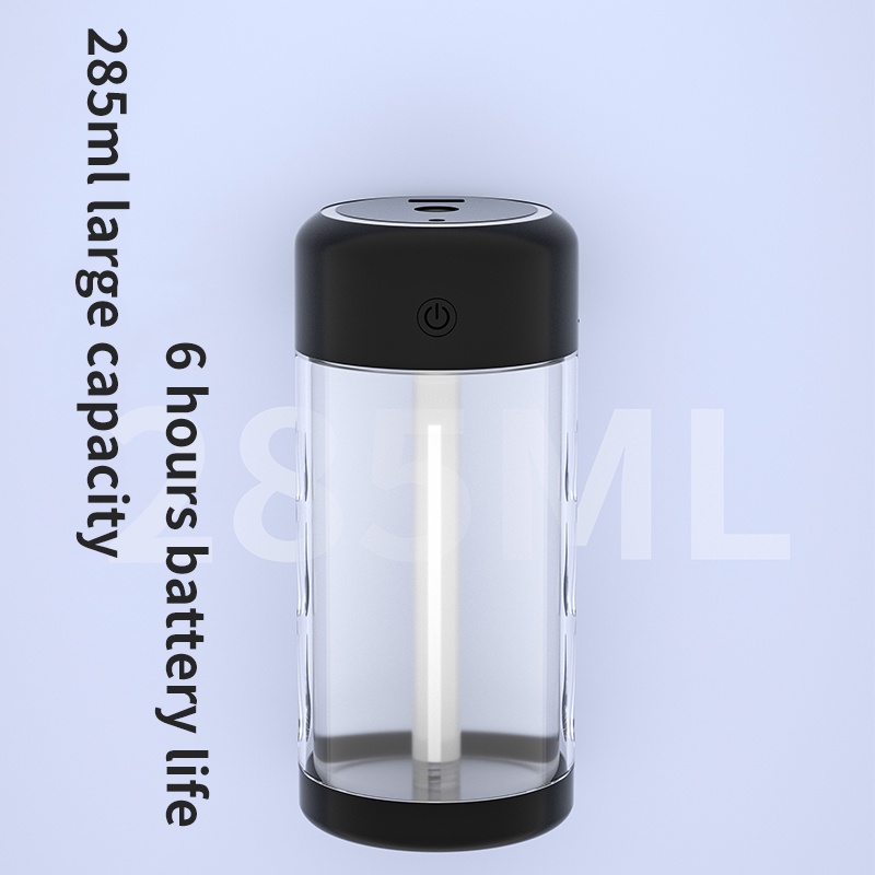 Máy Phun Sương Tạo Độ Ẩm Không Khí Dung Tích Lớn 285ML Cổng Sạc USB