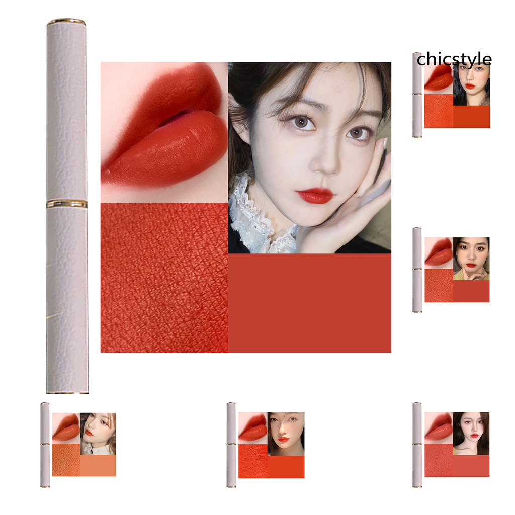(Hàng Mới Về) Son Môi Dưỡng Ẩm Lâu Trôi Màu Nhung Mờ Thời Trang Dành Cho Nữ | BigBuy360 - bigbuy360.vn