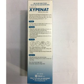 ❤[Chính hãng] Dung Dịch Xịt Thông Mũi XYPENAT (Chai 75ml)