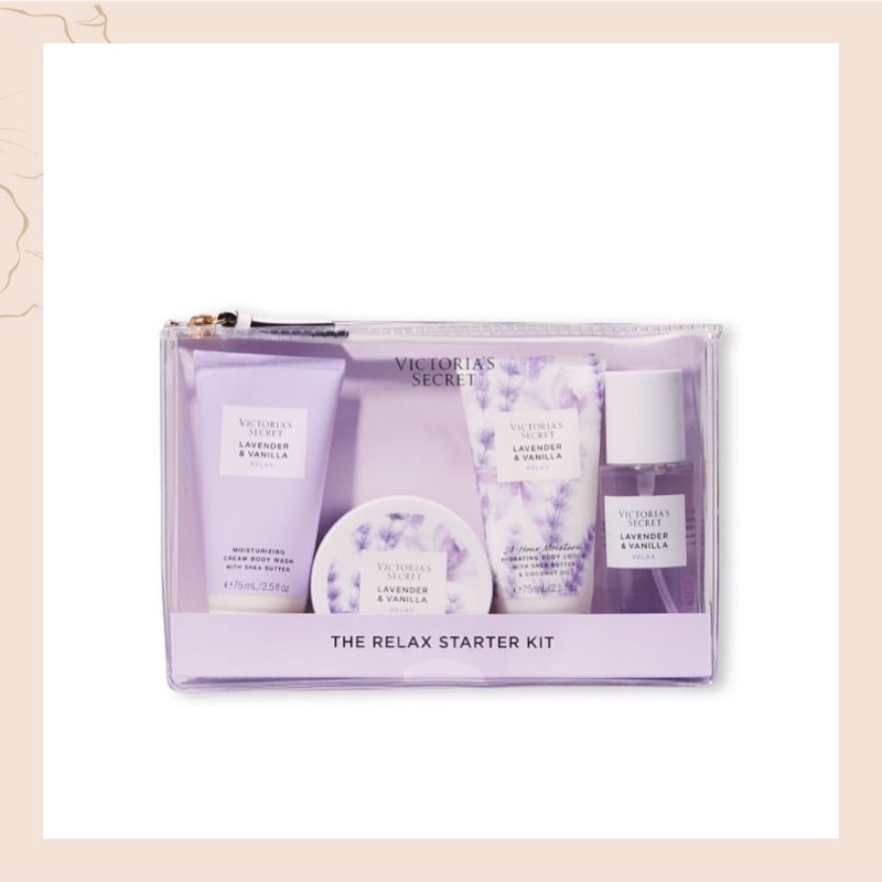 Set quà tặng Victoria ‘s secret - The relax starter kit