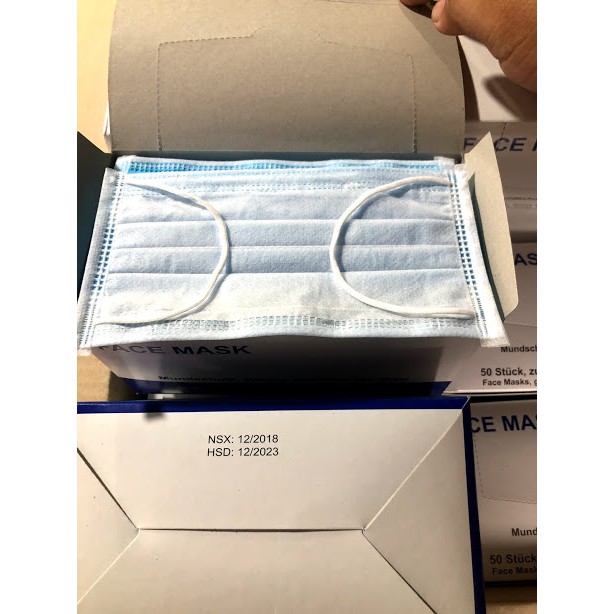 KHẨU TRANG Y TẾ BẢO NGỌC FACE MASK LOẠI RẺ 1 HỘP 50 CÁI | BigBuy360 - bigbuy360.vn