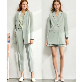 (Hàng Đẹp Cao Cấp )Ảnh thật 8 hình cuối-HC395.Set đồ nữ blazer US zar Cos Âu Mỹ sang chảnh