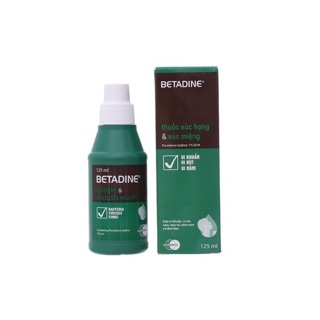 Nước súc miệng Betadine