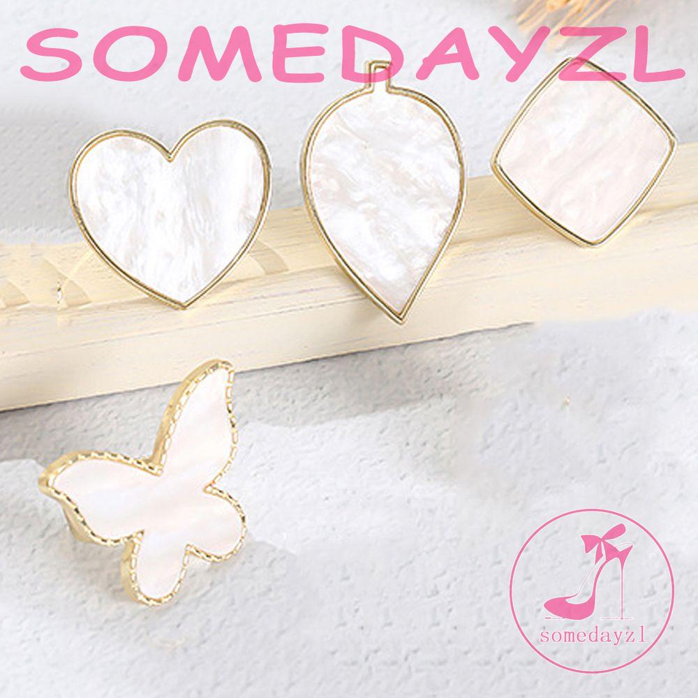 Nhẫn Đính Đá Lấp Lánh Cho Nữ SOMEDAYZL|Bảng Pha Màu Sơn Móng Tay Mã Não Phnom Penh