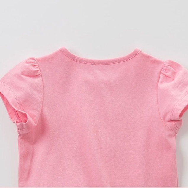 Áo Thun Cotton Nguyên Chất Phong Cách Mới 2022 Cho Bé Gái