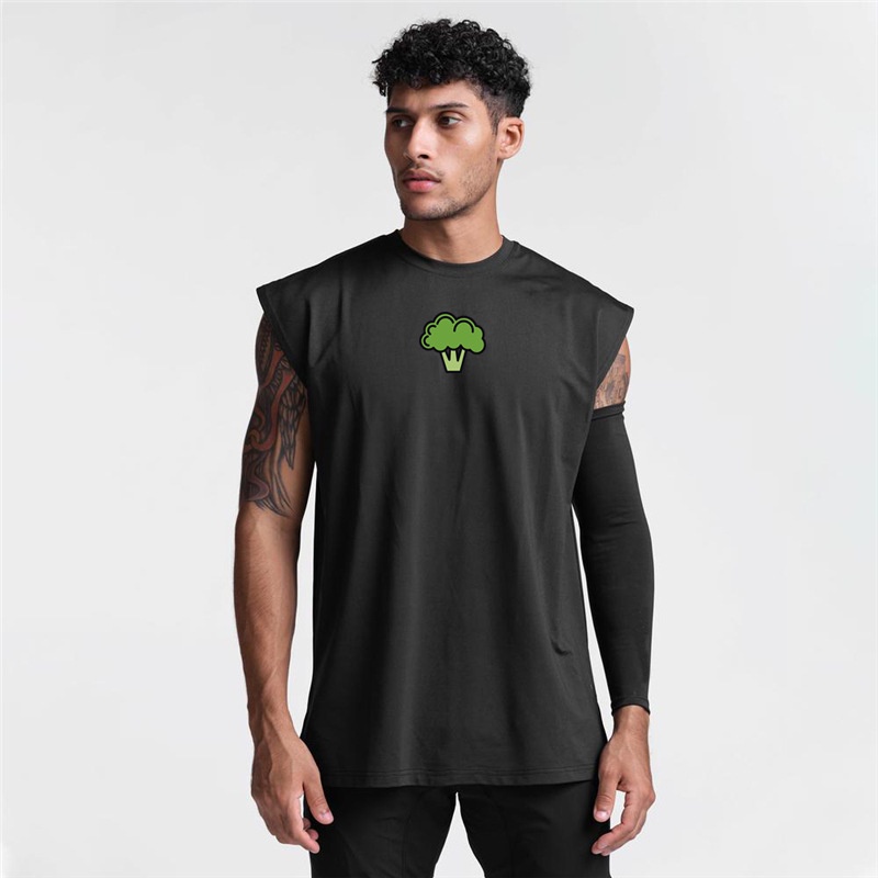 [ GYMEN ] Áo Thun Ba Lỗ Thể Thao Nam Áo Tay Tank Top Áo Tập Gym Phong Cách âu Mỹ Vải Thoáng Thun Lạnh PE Co Cao Cấp Thấm Hút Mồ Hôi Tốt Streetwear Bông cải xanh In Côtton Cao Cấp Nhiều Màu Chuẩn Form Chạy Bộ Chuyên Thể Dục Bóng Rổ Cầu Lông Gym