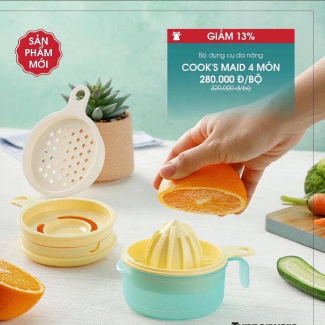Dụng Cụ Đa Năng Cook’s Maid Tupperware