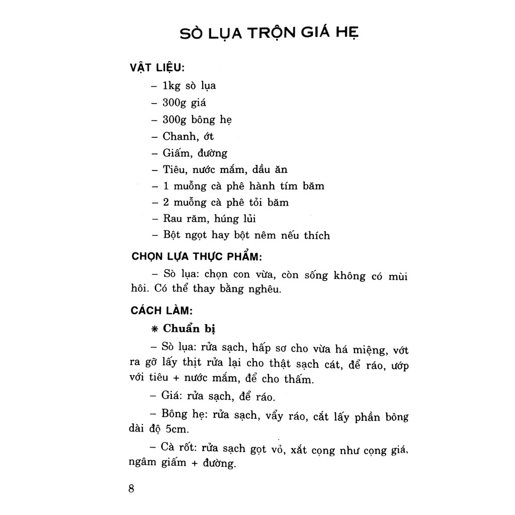 Sách - Thực Đơn- Món Ăn Gia Đình - Đỗ Kim Trung(tái bản)