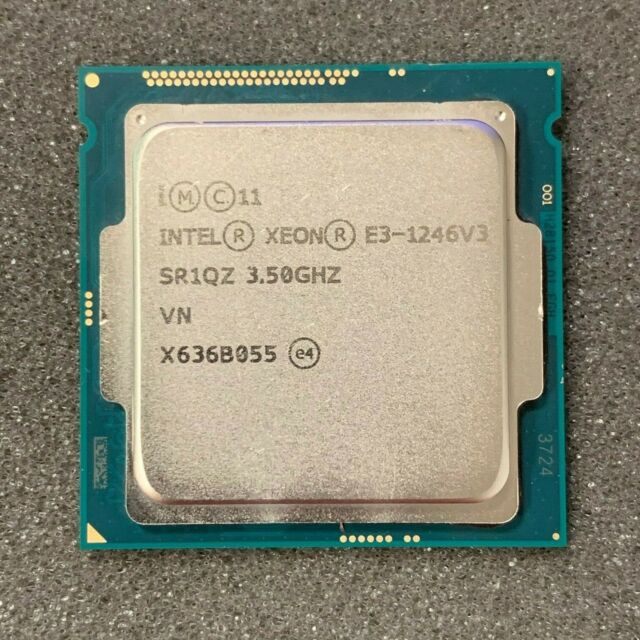 CPU SK 1150 Intel Xeon 1240v3 1246v3 ~ i7 4770 4790