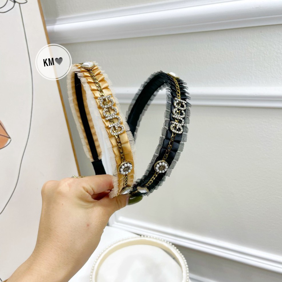 Bờm Tóc G.U.C.C.I Đá Cao Cấp 2021 ❤️ Cài Tóc Đá Hottrend , Bờm Tóc Đá Mới Nhất , Sang Trọng , Trẻ Trung