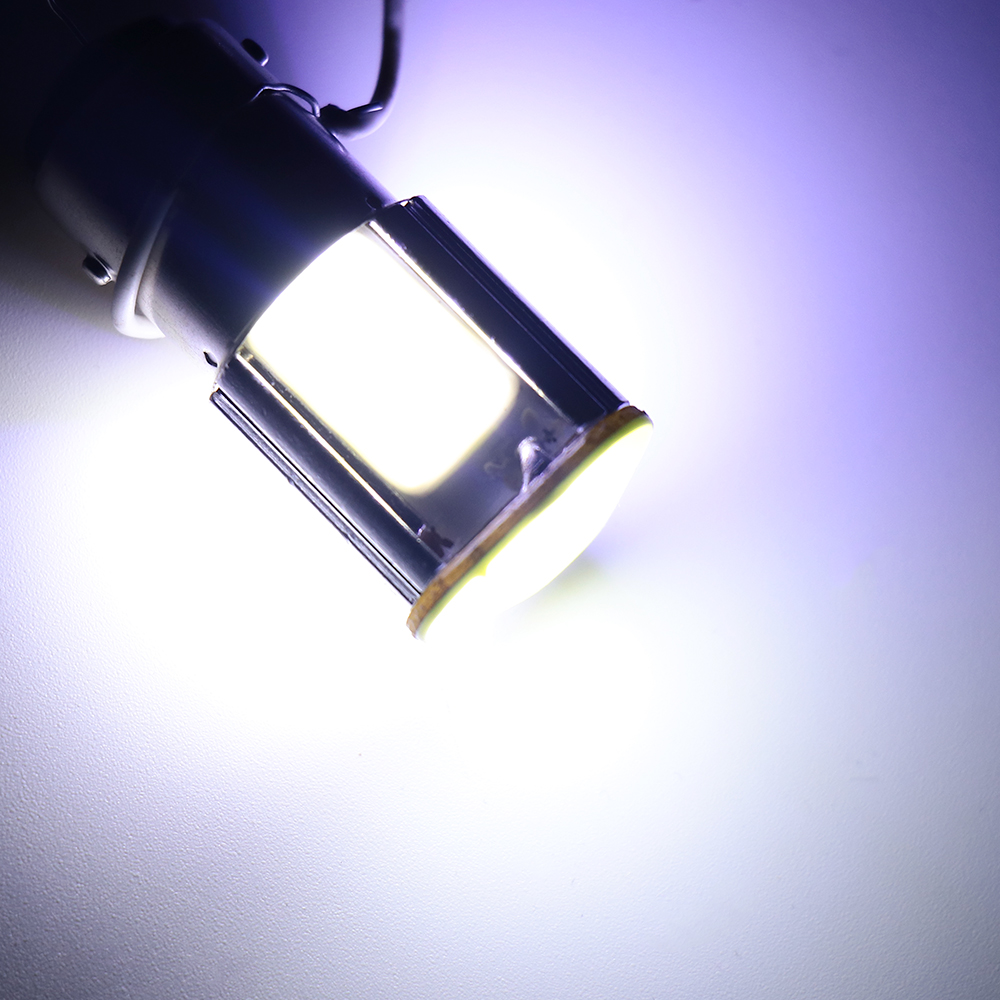 Bóng đèn led phanh xe hơi tự động 1156 Ba15S Cob Dc12V 1157 Bay15D