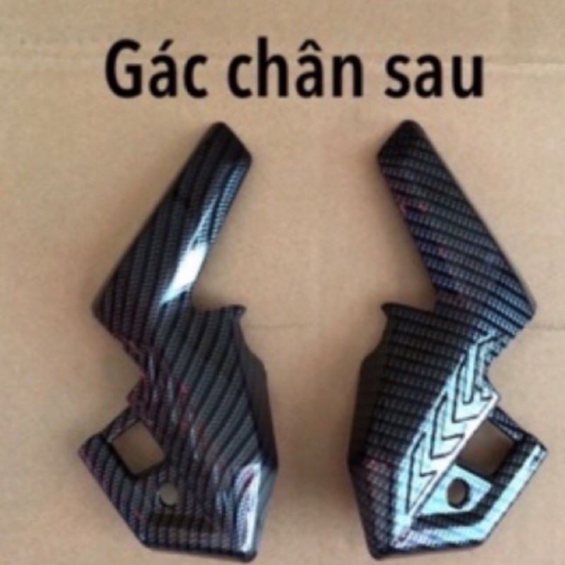 Ốp Gác Chân Sau AB AirBlade 2020 Carbon/Xi