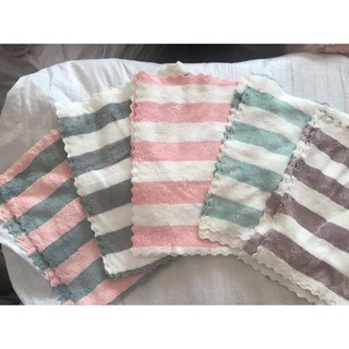 Khăn mặt sọc Hàn quốc 30*50cm