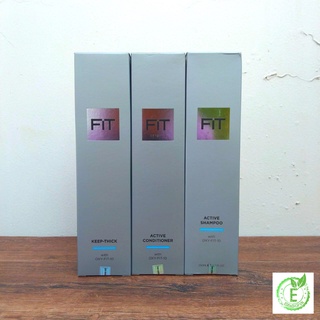 Full trọn bộ dầu gội & xả fit active shampoo & conditioner & keep thick kích thích mọc tóc