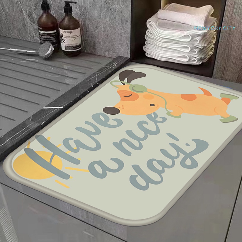 Thảm Lót Sàn Không Phai Màu Bằng Vải Flannel Mềm Mại Có Thể Giặt Sạch