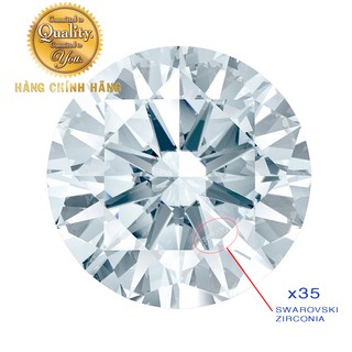 Kim Cương Nhân Tạo SWAROVSKI GEM 3.5LY | 3.6LY | 4.0LY | 4.5LY | 5.0LY | 5.4LY MÀU TRẮNG