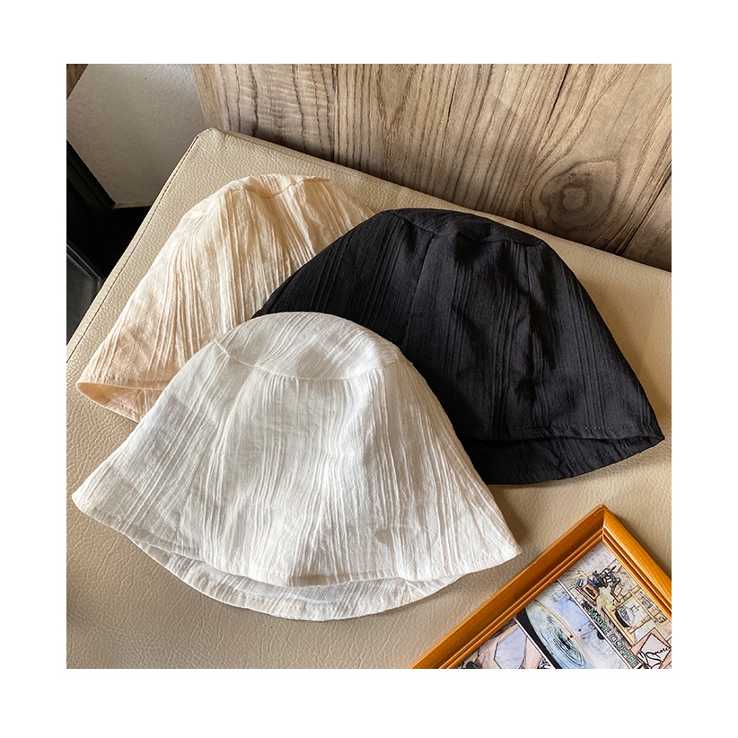 Nón Vành Nhỏ Màu Trơn Đơn Giản Phong Cách Hàn Quốc Cho Nữ