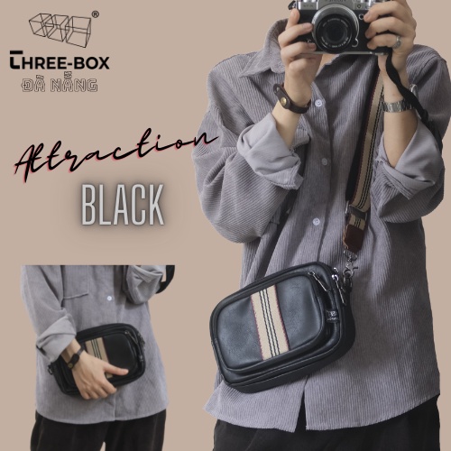 Túi đeo chéo clutch da cao cấp thời trang nam nữ