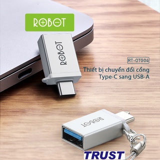 Mua Thiết Bị Chuyển Đổi ROBOT OTG04 Cổng Type-C Sang USB-A Hàng Chính Hãng