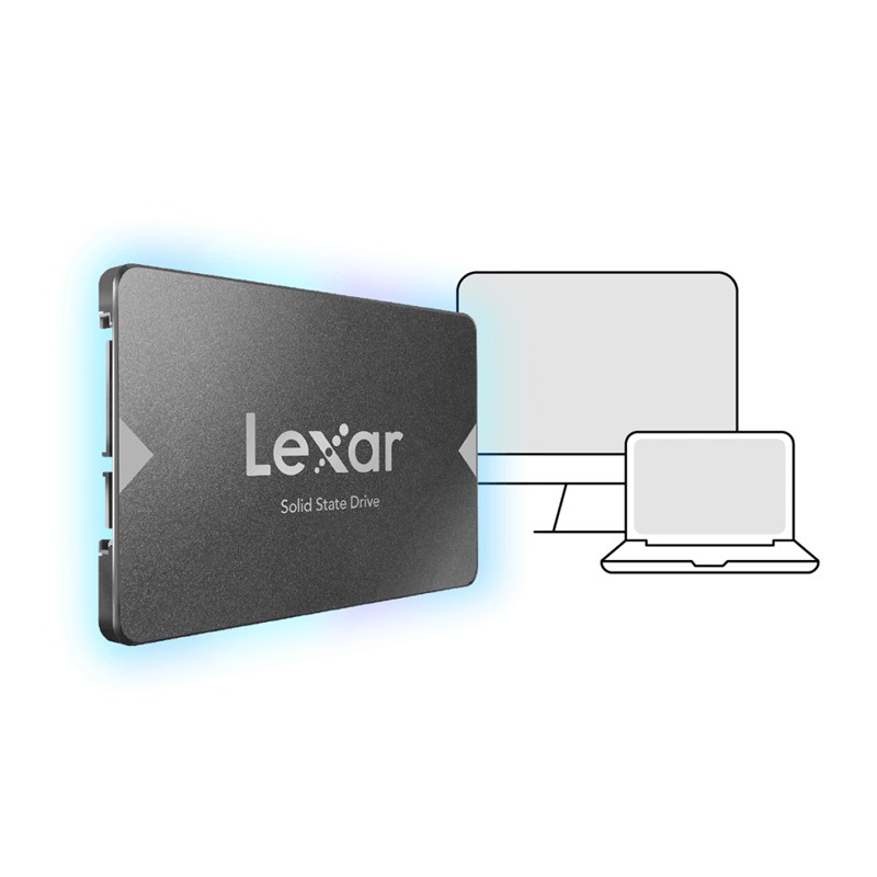 Ổ cứng SSD Lexar NS100 128GB 256GB 512GB Sata III - Hàng Chính Hãng