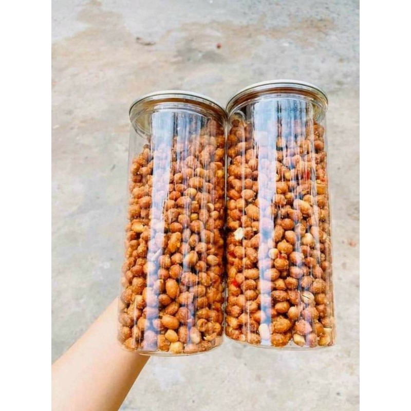1 lon 500gr đậu phộng tỏi ớt