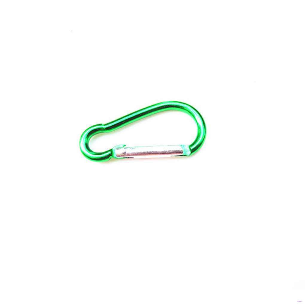 Bộ 5 Móc Khóa Hợp Kim Nhôm Hình Chữ D Cho Dã Ngoại