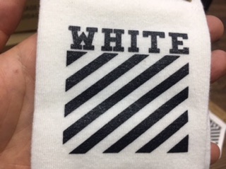 Tất vớ off white cổ thấp nam nữ